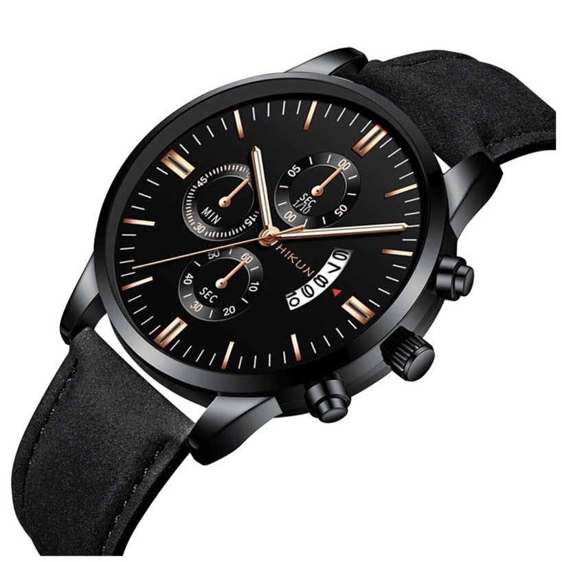 Men Watches Alloy Quartz Wristwatch Male Casual Wrist Wat