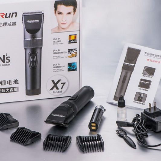 Super Quiet Professional Rechargeable Hair Trimmer