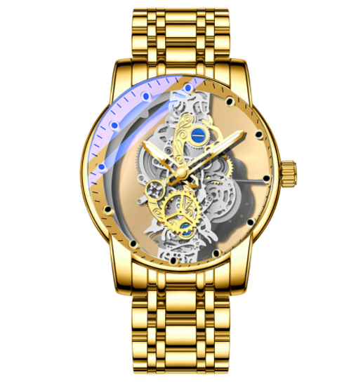 Men's Double-sided Skeleton Automatic Watch