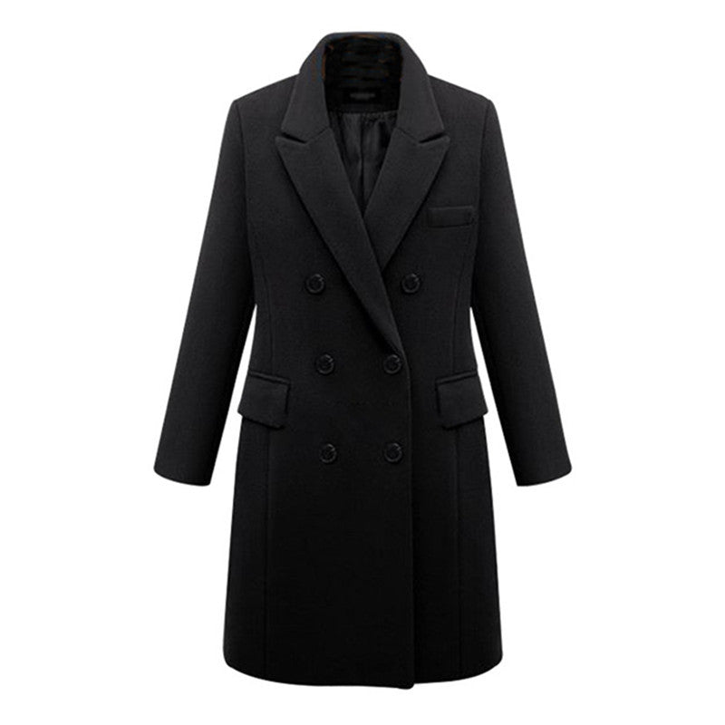 Coat Women Clothes Winter Tops Ladies Long Jackets