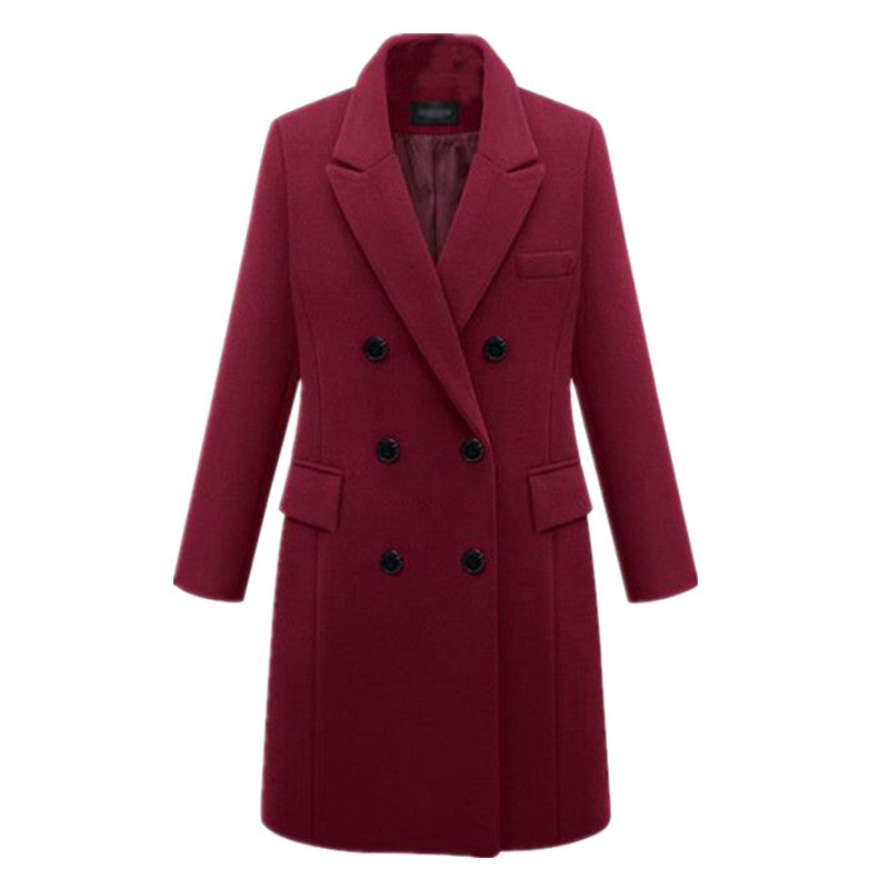 Coat Women Clothes Winter Tops Ladies Long Jackets