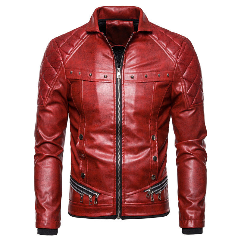 Leather Jackets Coat Clothes Winter Jacket For Men