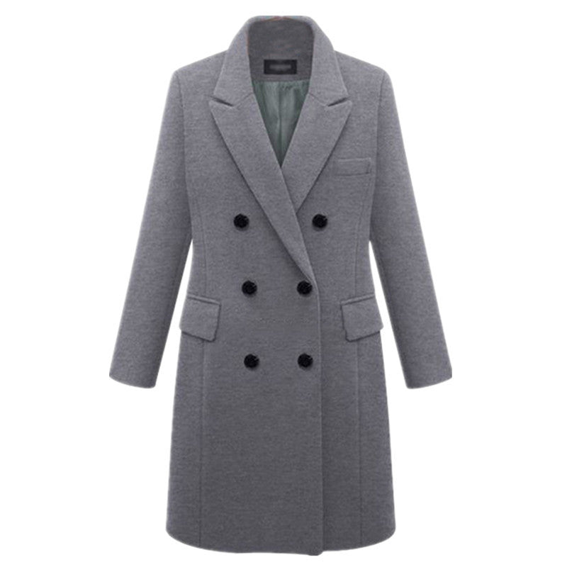 Coat Women Clothes Winter Tops Ladies Long Jackets